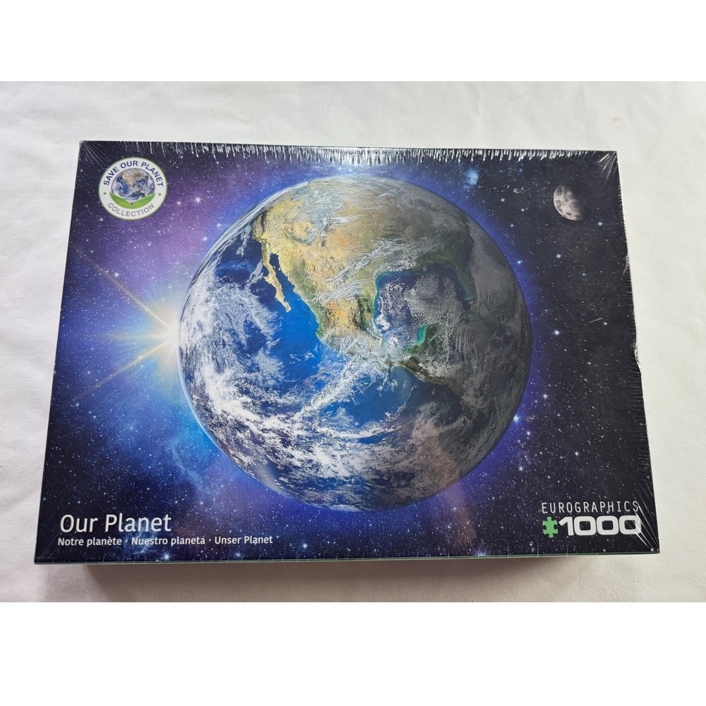 Eurographics Our Planet 1000 Piece Jigsaw Puzzle Earth Space Save Our Planet NEW